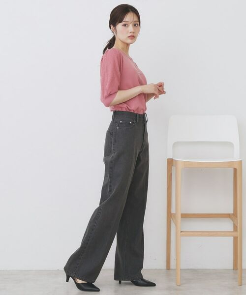 index / インデックス ニット・セーター | パフスリーブニット【洗濯機洗い可】 | 詳細10