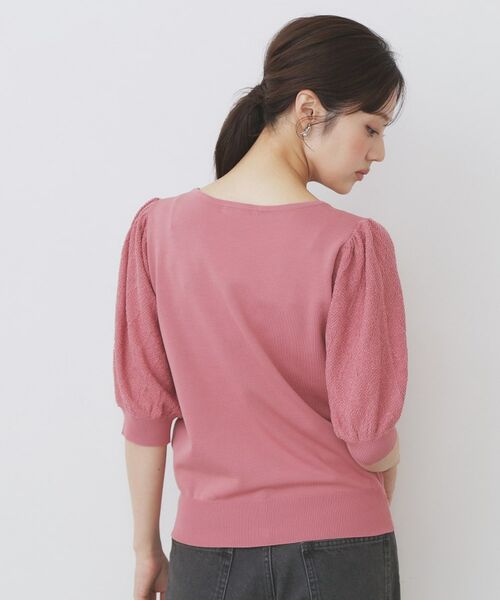 index / インデックス ニット・セーター | パフスリーブニット【洗濯機洗い可】 | 詳細15