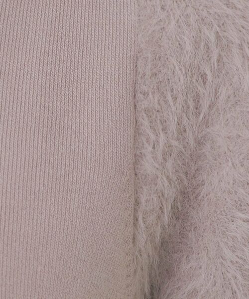index / インデックス ニット・セーター | 《6色展開》フェザーパフスリーブVネックニット【洗濯機洗い可】 | 詳細24