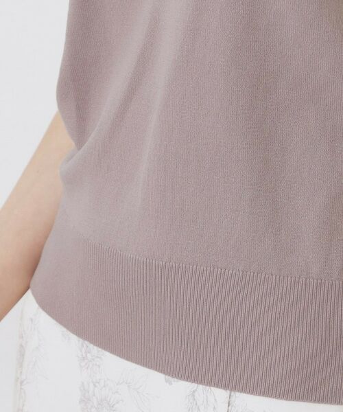 index / インデックス ニット・セーター | 《6色展開》フェザーパフスリーブVネックニット【洗濯機洗い可】 | 詳細30