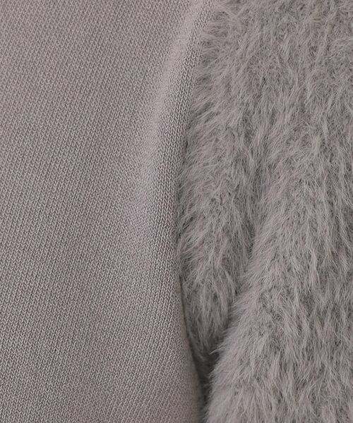 index / インデックス ニット・セーター | 《6色展開》フェザーパフスリーブVネックニット【洗濯機洗い可】 | 詳細8