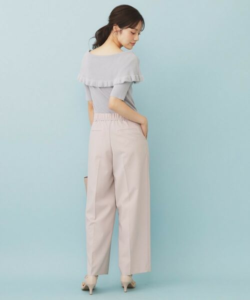 index / インデックス ニット・セーター | ファーフリルケープニット【洗濯機洗い可】 | 詳細21