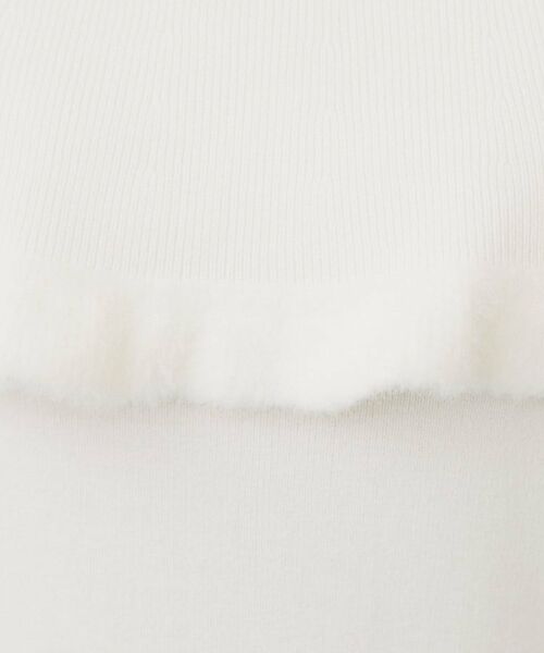 index / インデックス ニット・セーター | ファーフリルケープニット【洗濯機洗い可】 | 詳細6