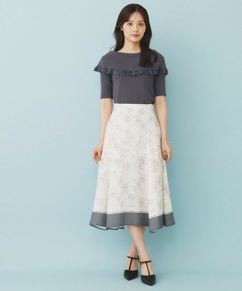 index / インデックス ニット・セーター | ファーフリルケープニット【洗濯機洗い可】 | 詳細8