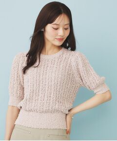 index / インデックス ニット・セーター | ポップコーンラメシアーニット【洗濯機洗い可/抗ピル】