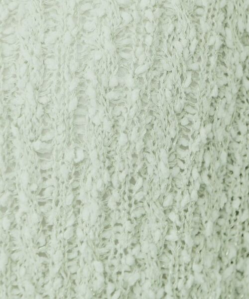 index / インデックス ニット・セーター | ポップコーンラメシアーニット【洗濯機洗い可/抗ピル】 | 詳細12