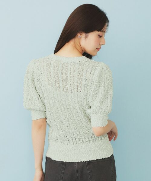 index / インデックス ニット・セーター | ポップコーンラメシアーニット【洗濯機洗い可/抗ピル】 | 詳細15