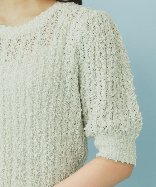 index / インデックス ニット・セーター | ポップコーンラメシアーニット【洗濯機洗い可/抗ピル】 | 詳細17