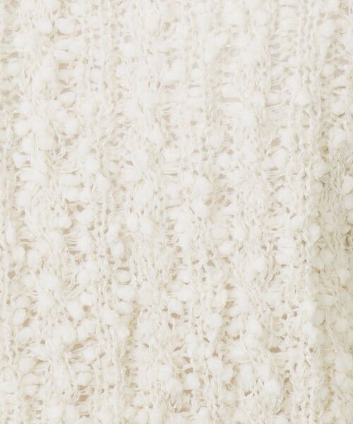 index / インデックス ニット・セーター | ポップコーンラメシアーニット【洗濯機洗い可/抗ピル】 | 詳細4