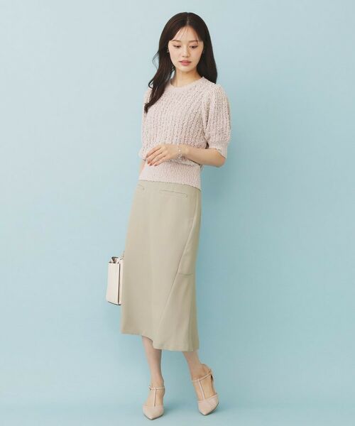 index / インデックス ニット・セーター | ポップコーンラメシアーニット【洗濯機洗い可/抗ピル】 | 詳細6