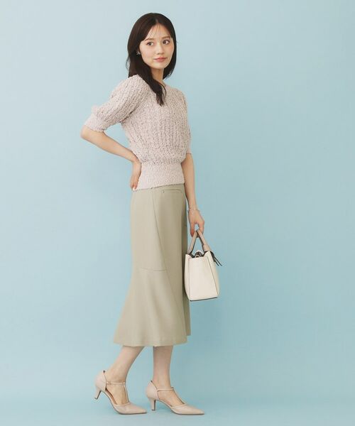 index / インデックス ニット・セーター | ポップコーンラメシアーニット【洗濯機洗い可/抗ピル】 | 詳細7