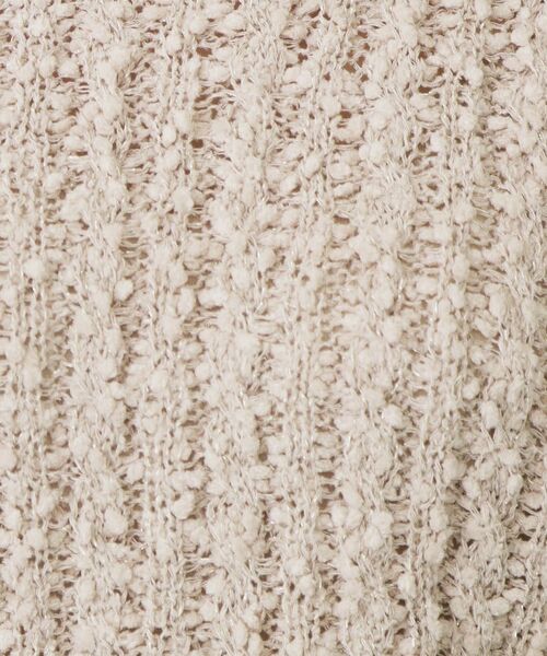 index / インデックス ニット・セーター | ポップコーンラメシアーニット【洗濯機洗い可/抗ピル】 | 詳細8