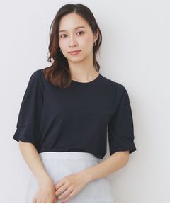 index / インデックス カットソー | パフスリーブトップス【洗濯機洗い可】
