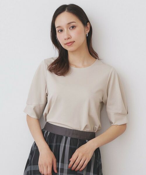 index / インデックス カットソー | パフスリーブトップス【洗濯機洗い可】 | 詳細4