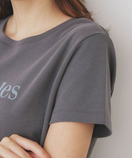 index / インデックス Tシャツ | 《S-LLサイズ》フロッキーロゴTシャツ【接触冷感/UVケア/洗濯機洗い可】 | 詳細17