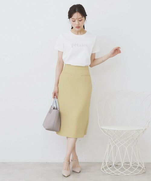 index / インデックス Tシャツ | 《S-LLサイズ》フロッキーロゴTシャツ【接触冷感/UVケア/洗濯機洗い可】 | 詳細2