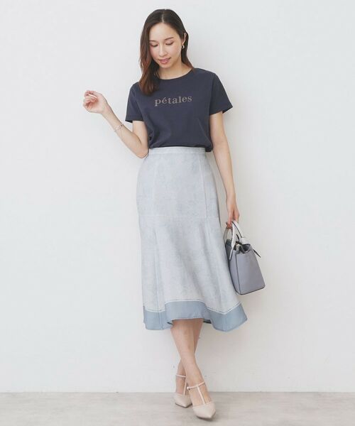 index / インデックス Tシャツ | 《S-LLサイズ》フロッキーロゴTシャツ【接触冷感/UVケア/洗濯機洗い可】 | 詳細6