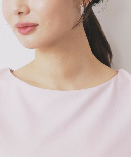 index / インデックス カットソー | パフスリーブツイストタックトップス【洗濯機可/接触冷感/UVケア】 | 詳細29