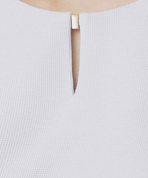 index / インデックス カットソー | 《S-LLサイズ》バルーンスリーブペプラムトップス【洗濯機洗い可/接触冷感/UVケア】 | 詳細15