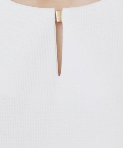 index / インデックス カットソー | 《S-LLサイズ》バルーンスリーブペプラムトップス【洗濯機洗い可/接触冷感/UVケア】 | 詳細4