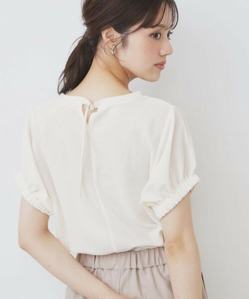 index / インデックス カットソー | ドルマンショートトップス【洗濯機洗い可】 | 詳細1
