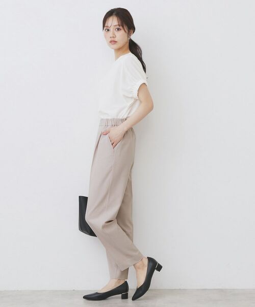 index / インデックス カットソー | ドルマンショートトップス【洗濯機洗い可】 | 詳細3