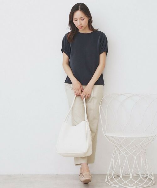 index / インデックス カットソー | ドルマンショートトップス【洗濯機洗い可】 | 詳細5