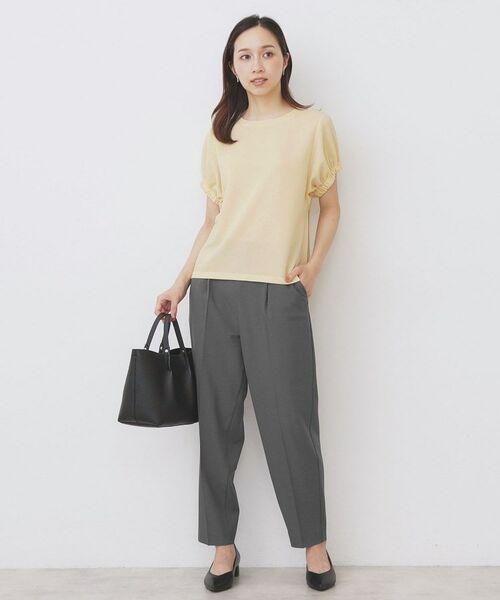 index / インデックス カットソー | ドルマンショートトップス【洗濯機洗い可】 | 詳細9