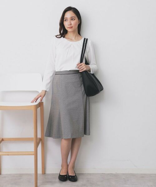 index / インデックス カットソー | フロントタックトップス【洗濯機洗い可/UVケア】 | 詳細2