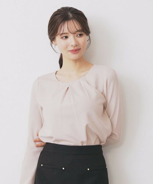 index / インデックス カットソー | フロントタックトップス【洗濯機洗い可/UVケア】 | 詳細9