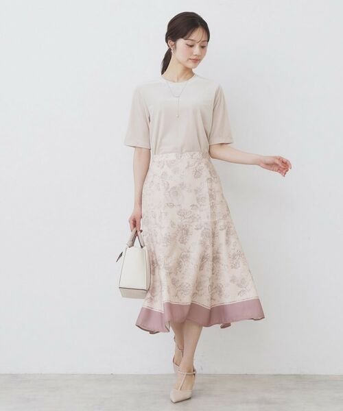 index / インデックス カットソー | 《andGIRL掲載》ベロアボクシーTシャツ【洗濯機洗い可】 | 詳細14