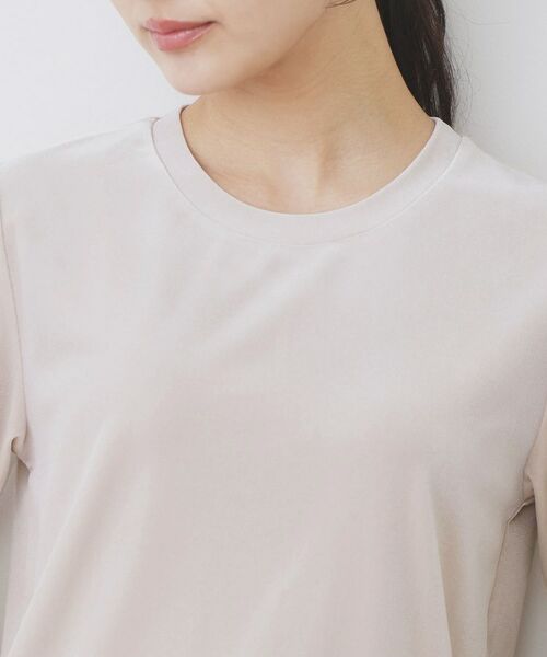 index / インデックス カットソー | 《andGIRL掲載》ベロアボクシーTシャツ【洗濯機洗い可】 | 詳細20