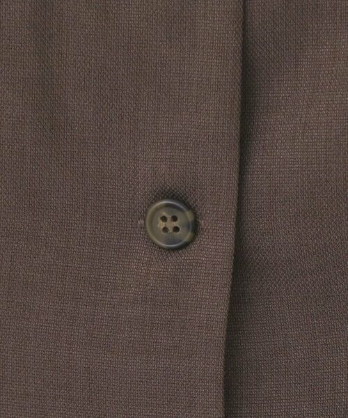 index / インデックス ミニ丈・ひざ丈ワンピース | タックパフスリーブワンピース【洗濯機洗い可/イージーアイロン】 | 詳細15