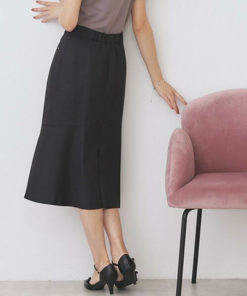 index / インデックス スカート | バックフレアマーメイドスカート【洗濯機洗い可/イージーアイロン】 | 詳細1