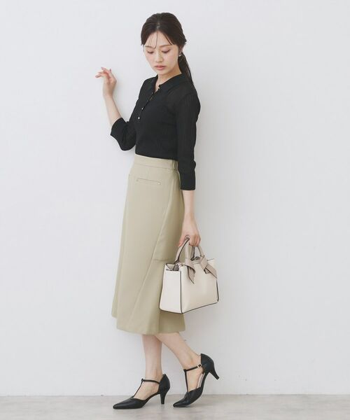 index / インデックス スカート | バックフレアマーメイドスカート【洗濯機洗い可/イージーアイロン】 | 詳細11