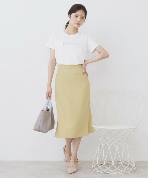 index / インデックス スカート | バックフレアマーメイドスカート【洗濯機洗い可/イージーアイロン】 | 詳細6