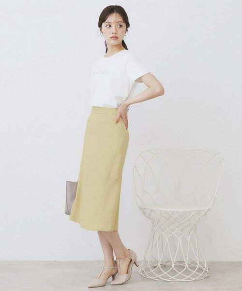 index / インデックス スカート | バックフレアマーメイドスカート【洗濯機洗い可/イージーアイロン】 | 詳細7