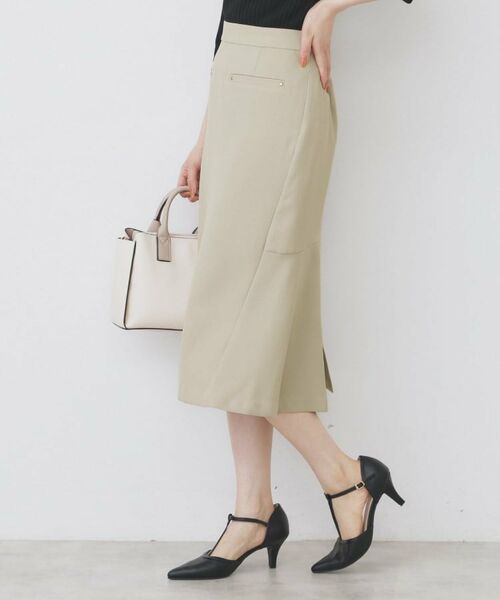 index / インデックス スカート | バックフレアマーメイドスカート【洗濯機洗い可/イージーアイロン】 | 詳細9