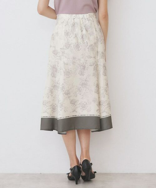 index / インデックス スカート | パネルフラワープリントフレアスカート【洗濯機洗い可/イージーアイロン】 | 詳細21