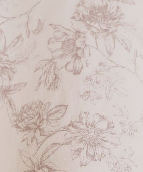 index / インデックス スカート | パネルフラワープリントフレアスカート【洗濯機洗い可/イージーアイロン】 | 詳細6