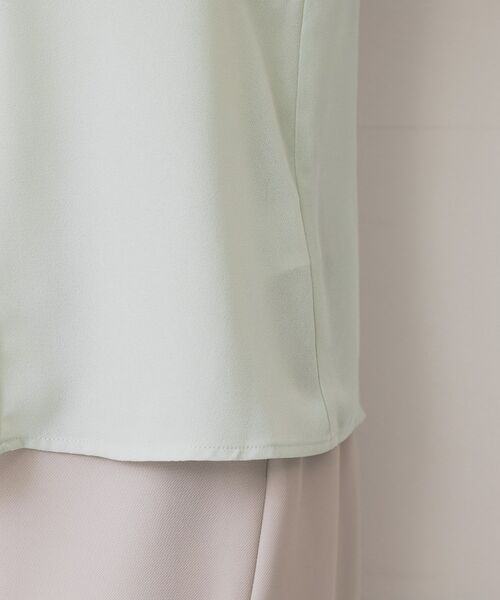 index / インデックス シャツ・ブラウス | パール調リボンブラウス【洗濯機洗い可/イージーアイロン】 | 詳細19