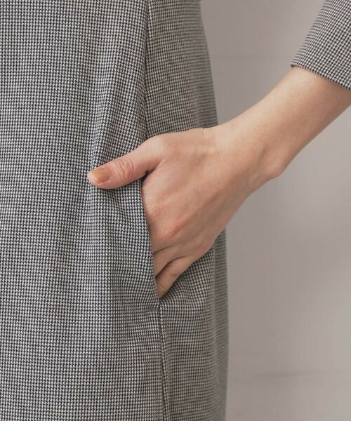 index / インデックス ミニ丈・ひざ丈ワンピース | ストレッチキーネックワンピース【洗濯機OK/イージーアイロン】 | 詳細27