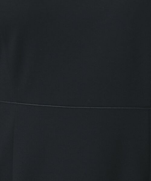 index / インデックス ミニ丈・ひざ丈ワンピース | ストレッチキーネックワンピース【洗濯機OK/イージーアイロン】 | 詳細4