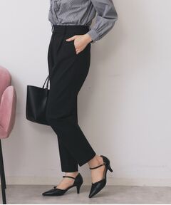 index / インデックス パンツ | 《丈が選べる》ストレッチテーパードパンツ/セットアップ対応【洗濯機OK/イージーアイロン】