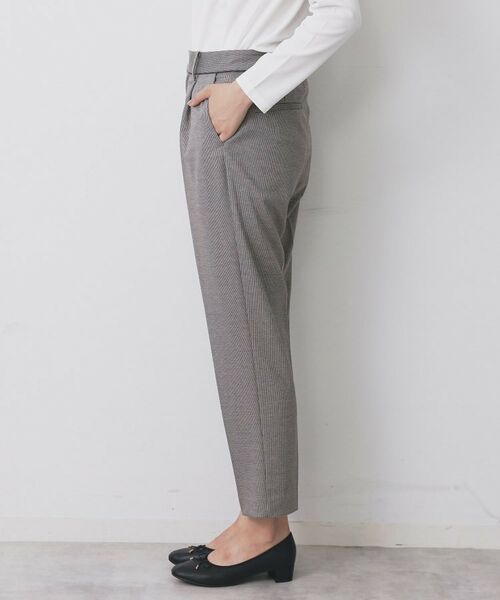 index / インデックス パンツ | 《丈が選べる》ストレッチテーパードパンツ/セットアップ対応【洗濯機OK/イージーアイロン】 | 詳細17