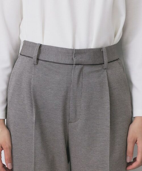 index / インデックス パンツ | 《丈が選べる》ストレッチテーパードパンツ/セットアップ対応【洗濯機OK/イージーアイロン】 | 詳細19