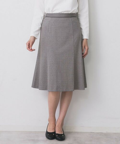 index / インデックス スカート | 《S-3Lサイズ》ストレッチセミフレアスカート/セットアップ対応【洗える/イージーアイロン】 | 詳細17
