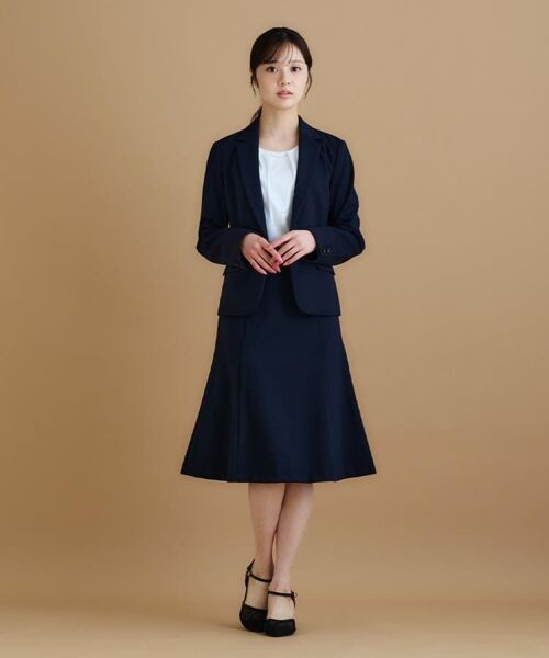 index / インデックス スカート | 《S-3Lサイズ》ストレッチセミフレアスカート/セットアップ対応【洗える/イージーアイロン】 | 詳細5