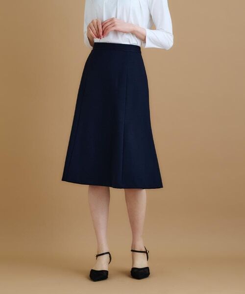 index / インデックス スカート | 《S-3Lサイズ》ストレッチセミフレアスカート/セットアップ対応【洗える/イージーアイロン】 | 詳細7