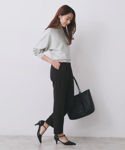 index / インデックス ニット・セーター | ビジューキーネックドルマンニット【洗濯機OK】 | 詳細23